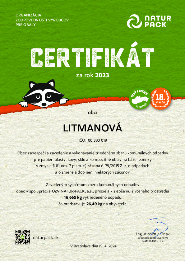 Certifikát